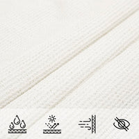 Vela Parasole 160 g/mÂ² Bianca 3x3x4,2 m in HDPE