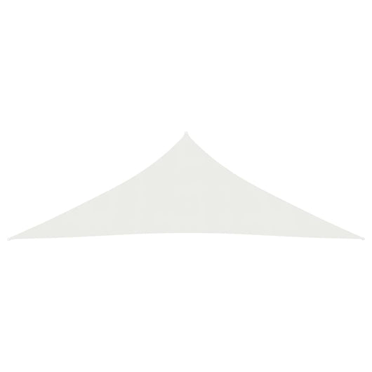 Vela in tessuto per ombrellone 160 g/m² HDPE 4 x 4 x 5,8 m bianco 02_0009029