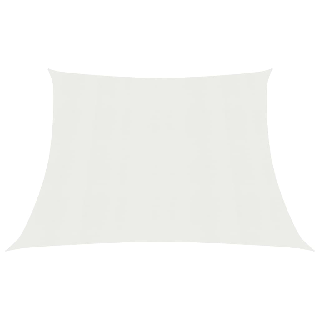 Vela in tessuto per ombrellone 160 g/m² bianco 4/5 x 3 m HDPE 02_0009025