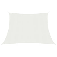 Vela in tessuto per ombrellone 160 g/m² bianco 4/5 x 3 m HDPE 02_0009025