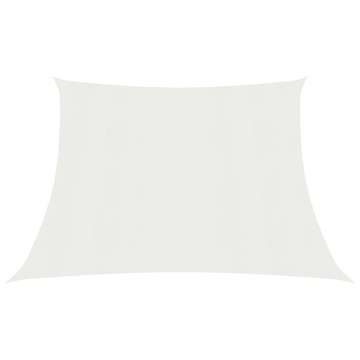 Vela in tessuto per ombrellone 160 g/m² bianco 4/5 x 3 m HDPE 02_0009025