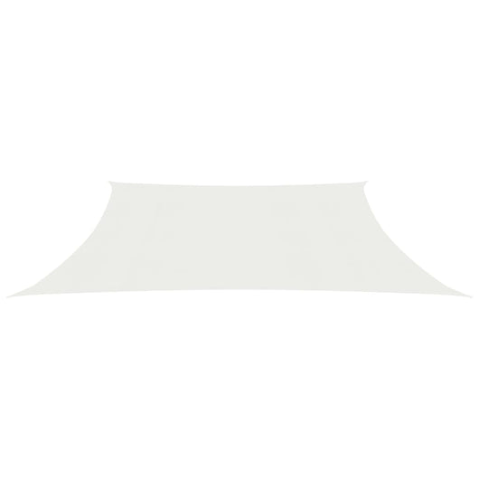 Vela in tessuto per ombrellone 160 g/m² bianco 4/5 x 3 m HDPE 02_0009025