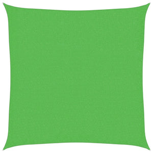 Vela Parasole 160 g/m² Verde Chiaro 2,5x2,5 m in HDPE 311273