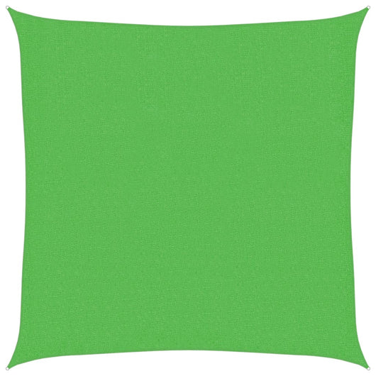Vela Parasole 160 g/m² Verde Chiaro 2,5x2,5 m in HDPE 311273