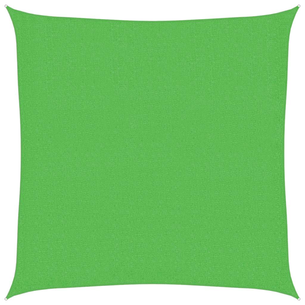 Vela Parasole 160 g/mÂ² Verde Chiaro 2,5x2,5 m in HDPE cod mxl 17526
