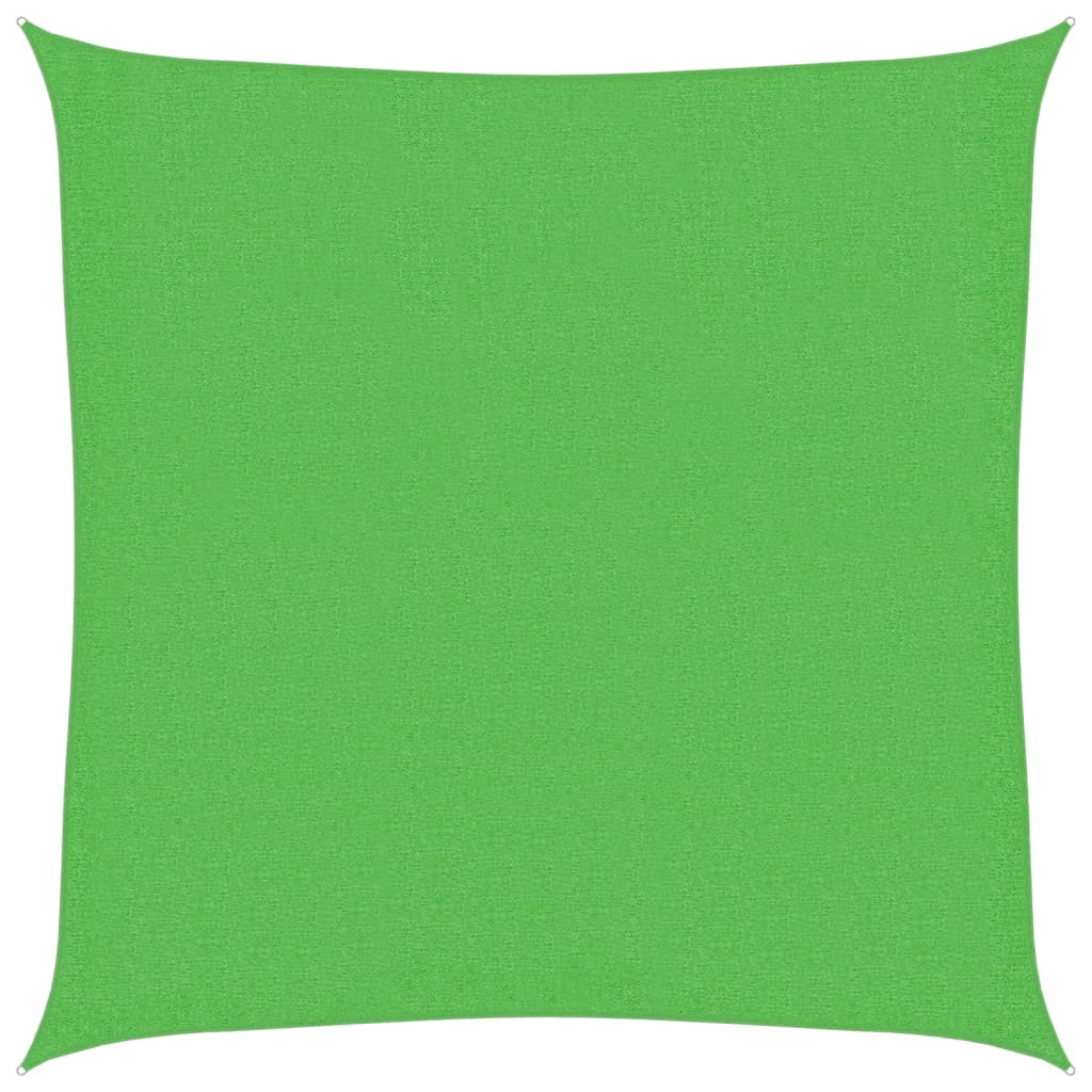 Vela Parasole 160 g/m² Verde Chiaro 3x3 m in HDPE 311274