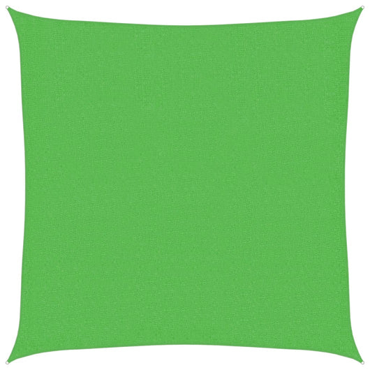Vela Parasole 160 g/m² Verde Chiaro 3,6x3,6 m in HDPE 311275