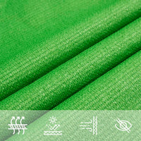 Vela Parasole 160 g/m² Verde Chiaro 4x4 m in HDPE 311276