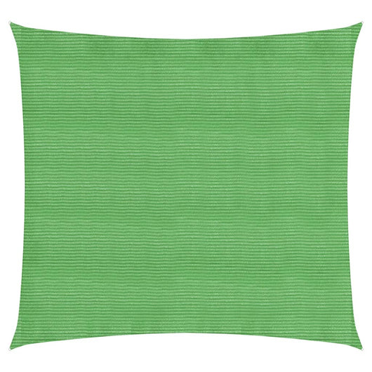 Vela ombreggiante 160 g/m² verde chiaro 4,5 x 4,5 m HDPE 02_0009385