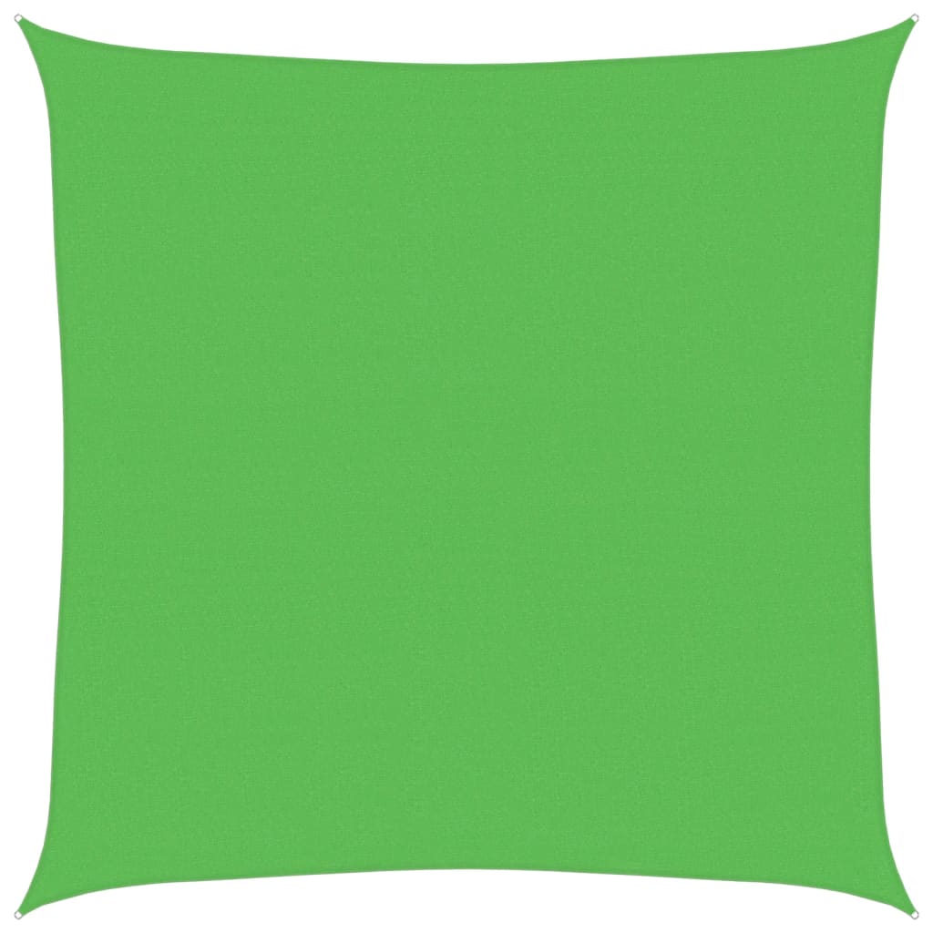 Vela Parasole 160 g/m² Verde Chiaro 4,5x4,5 m in HDPE 311277