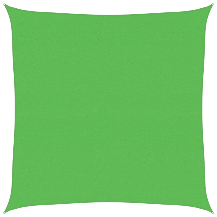 Vela Parasole 160 g/mÂ² Verde Chiaro 4,5x4,5 m in HDPE