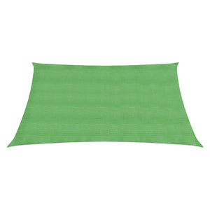 Vela ombreggiante 160 g/m² verde chiaro 2 x 2,5 m HDPE 02_0009366