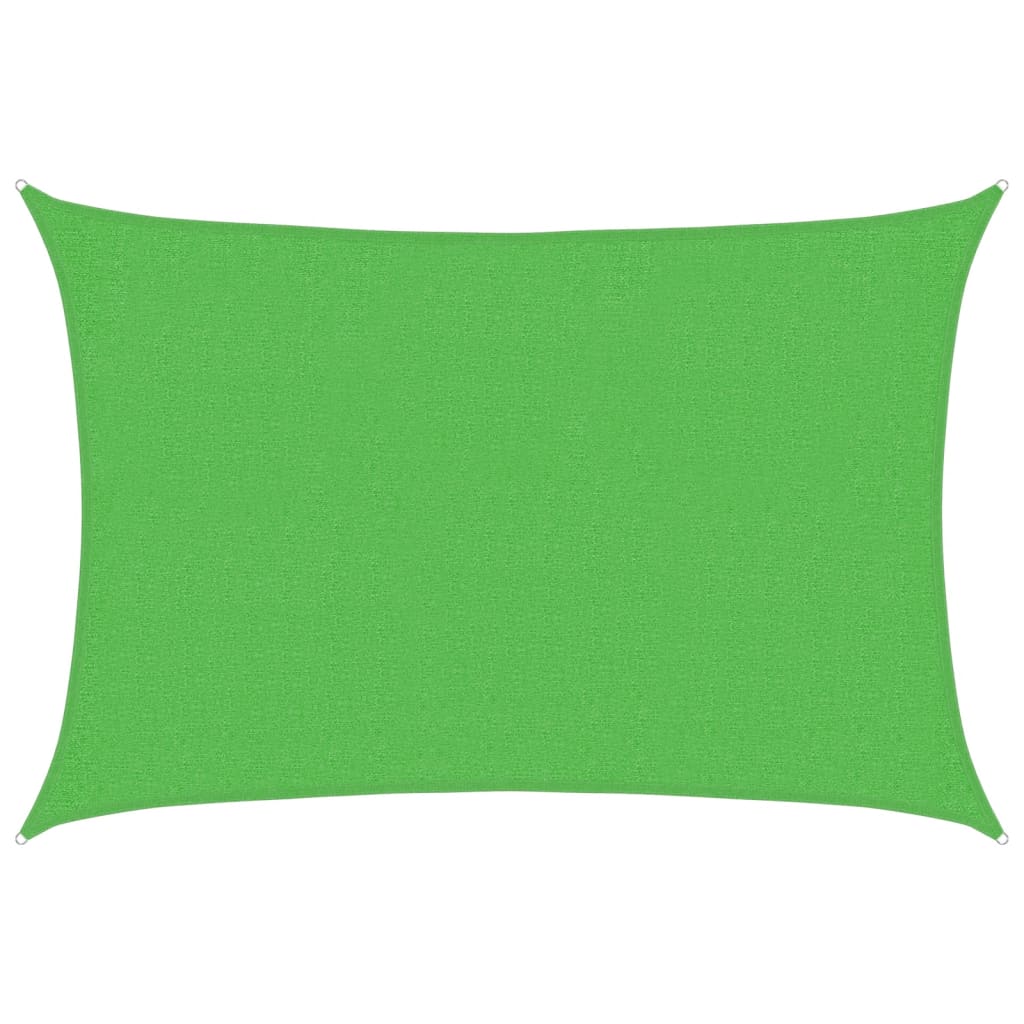 Vela Parasole 160 g/m² Verde Chiaro 2x3 m in HDPE 311282