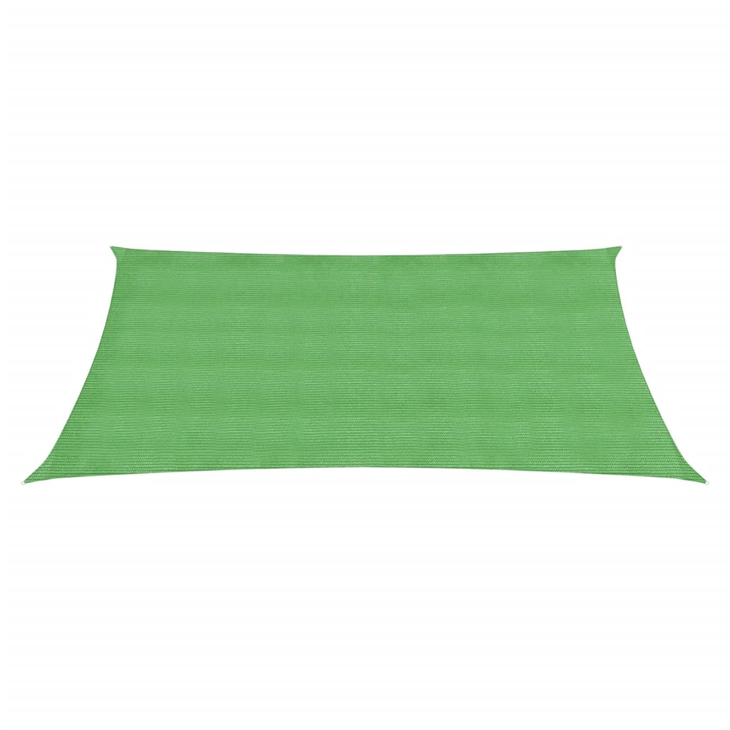 Vela ombreggiante 160 g/m² verde chiaro 2 x 3 m HDPE 02_0009367