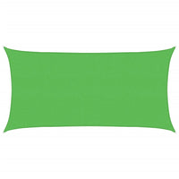 Vela Parasole 160 g/m² Rettangolare Verde Chiaro 2x3,5 m HDPE 311283