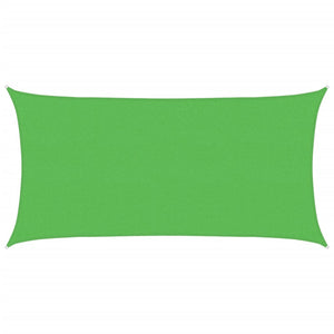 Vela Parasole 160 g/m² Rettangolare Verde Chiaro 2x3,5 m HDPE 311283