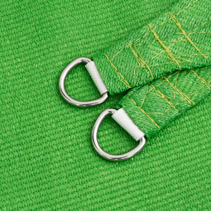 Vela Parasole 160 g/m² Rettangolare Verde Chiaro 2x3,5 m HDPE 311283