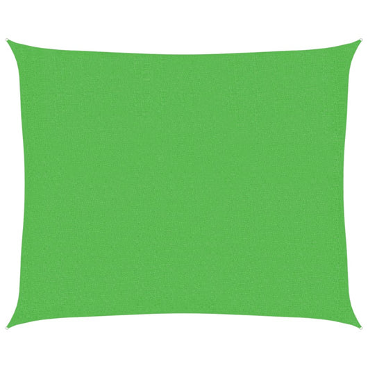 Vela Parasole 160 g/m² Verde Chiaro 2,5x3 m in HDPE 311287