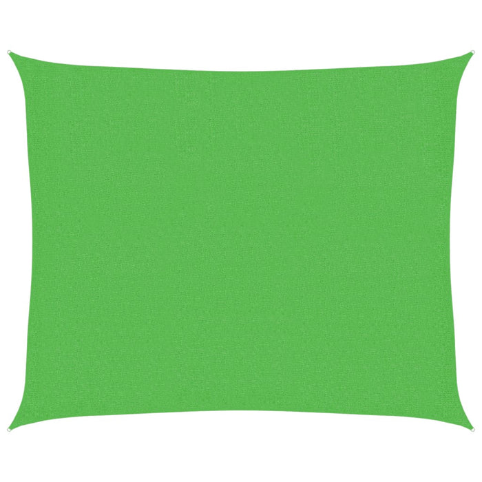 Vela Parasole 160 g/mÂ² Verde Chiaro 2,5x3 m in HDPE