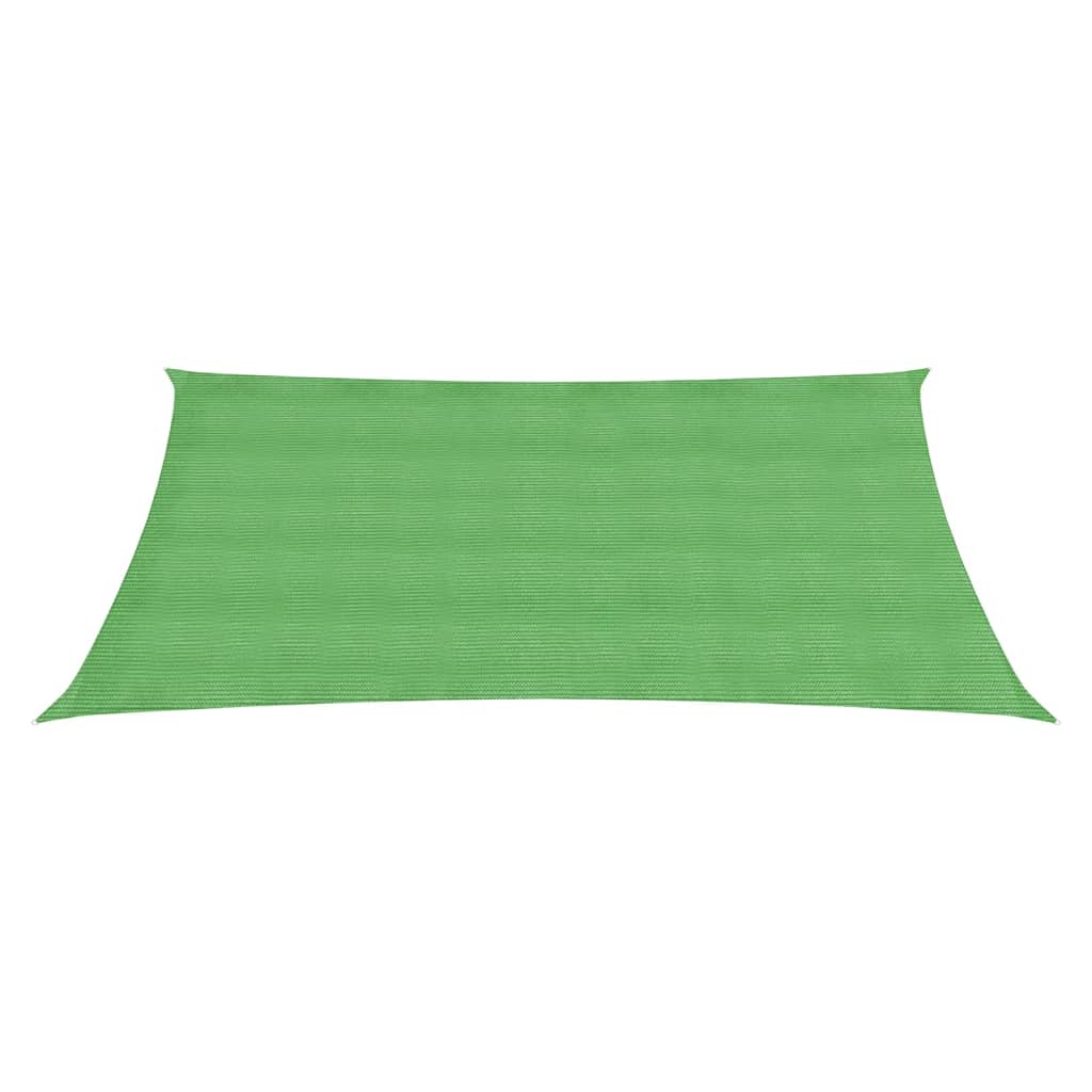 Vela ombreggiante 160 g/m² verde chiaro 25 x 3 m HDPE 02_0009361