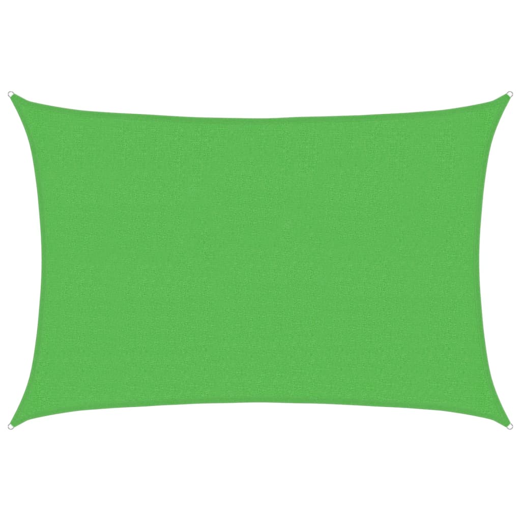 Vela Parasole 160 g/mÂ² Verde Chiaro 2,5x4 m in HDPE