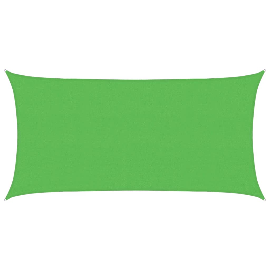 Vela Parasole 160 g/mÂ² Verde Chiaro 2,5x4,5 m in HDPE cod mxl 21395