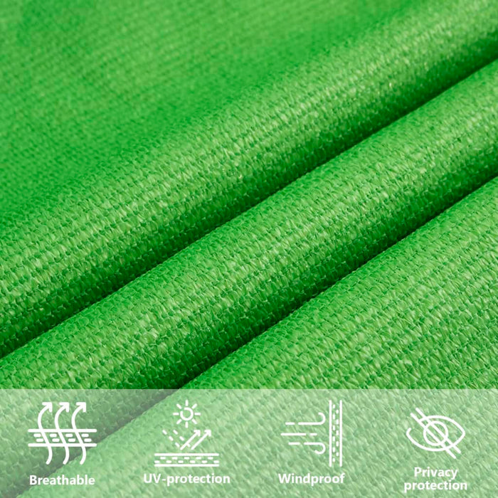 Vela Parasole 160 g/m² Verde Chiaro 2,5x4,5 m in HDPE 311290