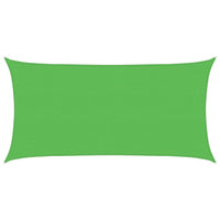 Vela Parasole 160 g/m² Rettangolare Verde Chiaro 2,5x5 m HDPE