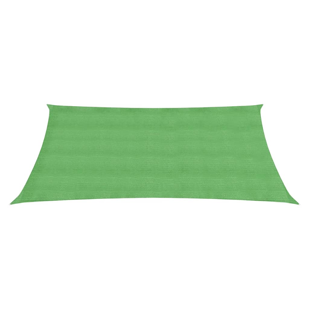 Vela ombreggiante 160 g/m² verde chiaro 3 x 4 m HDPE 02_0009380