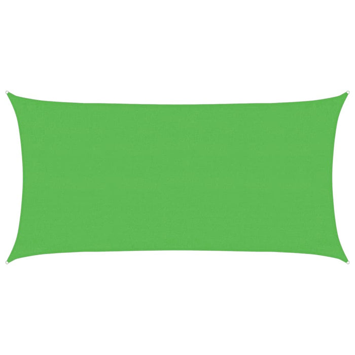 Vela Parasole 160 g/mÂ² Verde Chiaro 3x6 m in HDPE cod mxl 21450