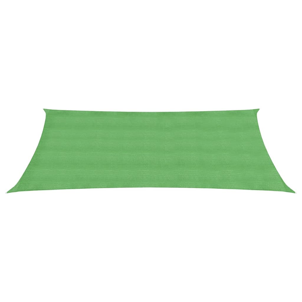 Vela ombreggiante 160 g/m² verde chiaro 3 x 6 m HDPE 02_0009384