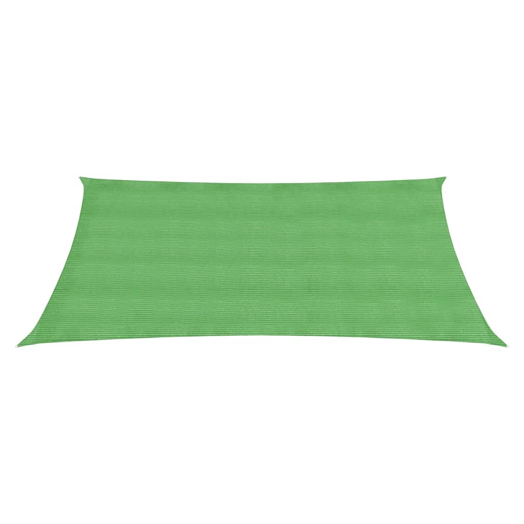 Vela ombreggiante 160 g/m² verde chiaro 5 x 6 m HDPE 02_0009398