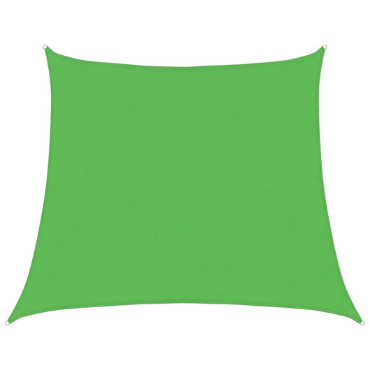 Vela Parasole 160 g/m² Trapezio Verde Chiaro 4/5x4 m in HDPE 311326