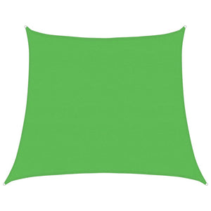Vela Parasole 160 g/m² Trapezio Verde Chiaro 4/5x4 m in HDPE 311326