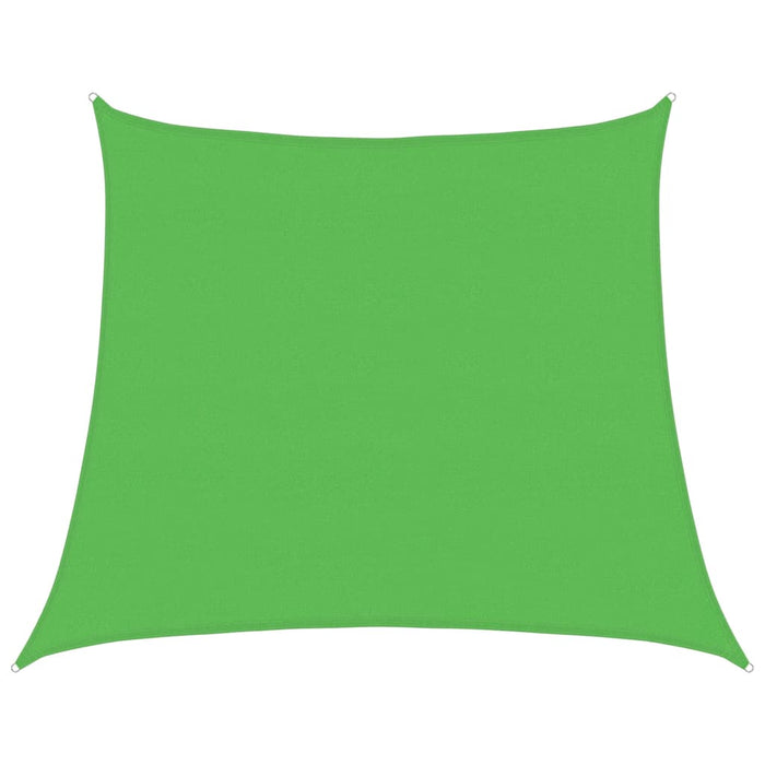 Vela Parasole 160 g/m² Trapezio Verde Chiaro 4/5x4 m in HDPE