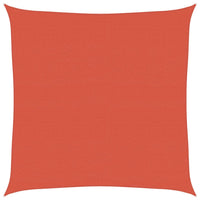 Vela Parasole 160 g/m² Terracotta 4x4 m in HDPE