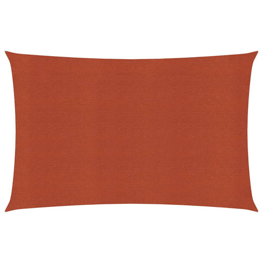 Vela ombreggiante 160 g/m² terracotta 2 x 3,5 m HDPE 02_0009341