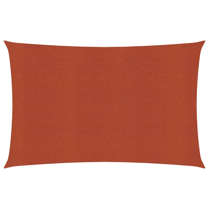 Vela ombreggiante 160 g/m² terracotta 2 x 3,5 m HDPE 02_0009341