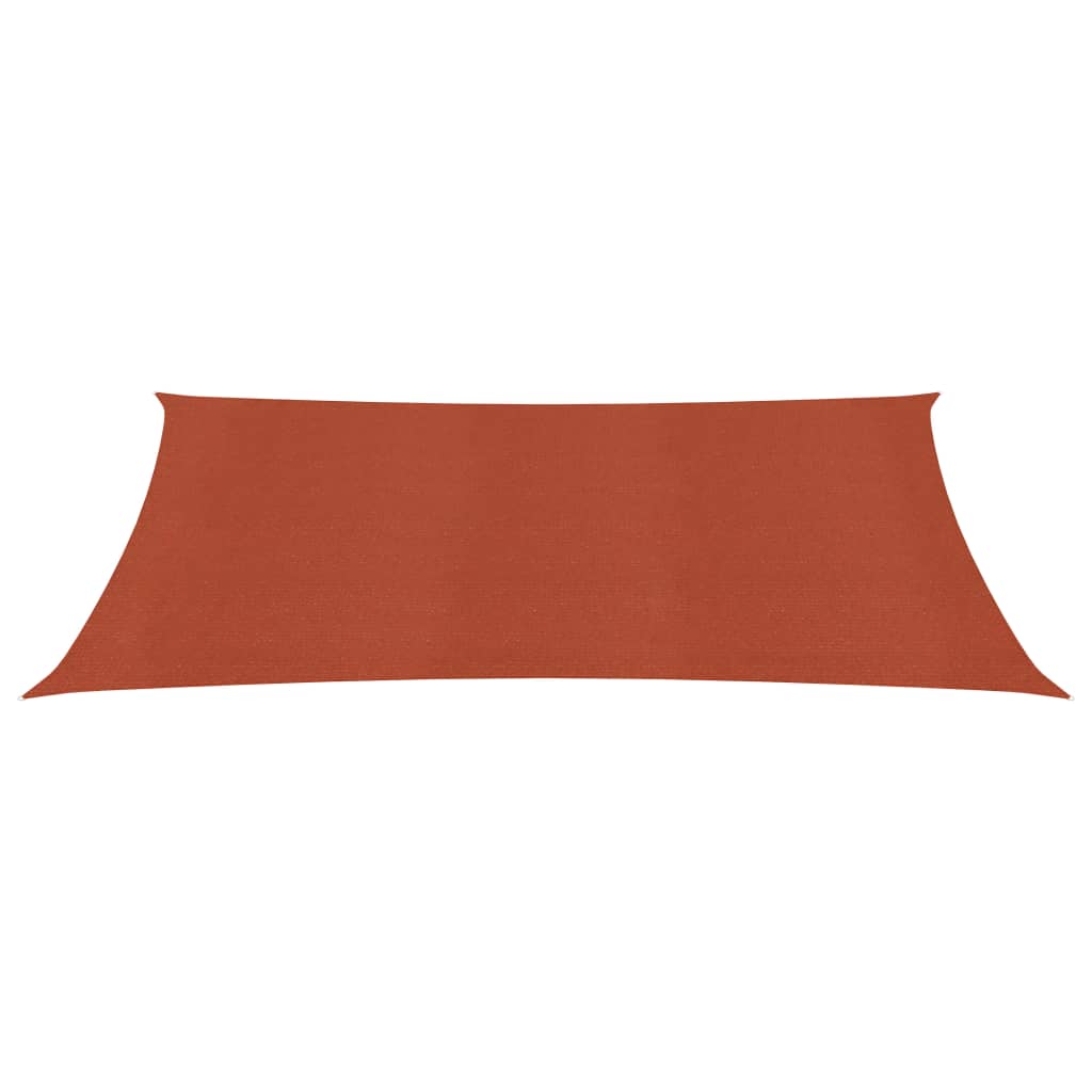 Vela ombreggiante 160 g/m² terracotta 2 x 3,5 m HDPE 02_0009341