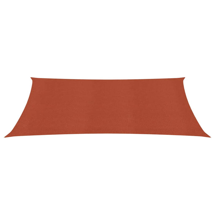 Vela ombreggiante 160 g/m² terracotta 2 x 3,5 m HDPE 02_0009341