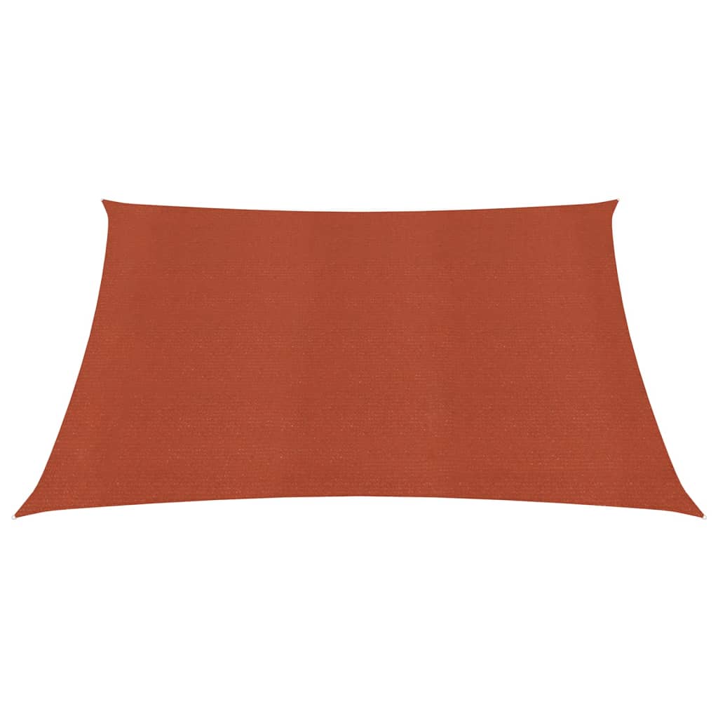 Vela ombreggiante 160 g/m² terracotta 2,5 x 3 m HDPE 02_0009337
