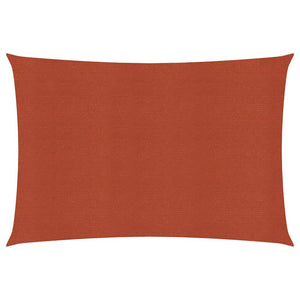 Vela in tessuto per ombrellone 160 g/m² terracotta 2,5 x 4,5 m HDPE 02_0009339