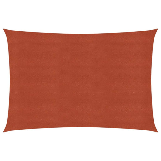 Vela in tessuto per ombrellone 160 g/m² terracotta 2,5 x 4,5 m HDPE 02_0009339