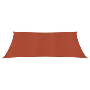Vela in tessuto per ombrellone 160 g/m² terracotta 2,5 x 4,5 m HDPE 02_0009339