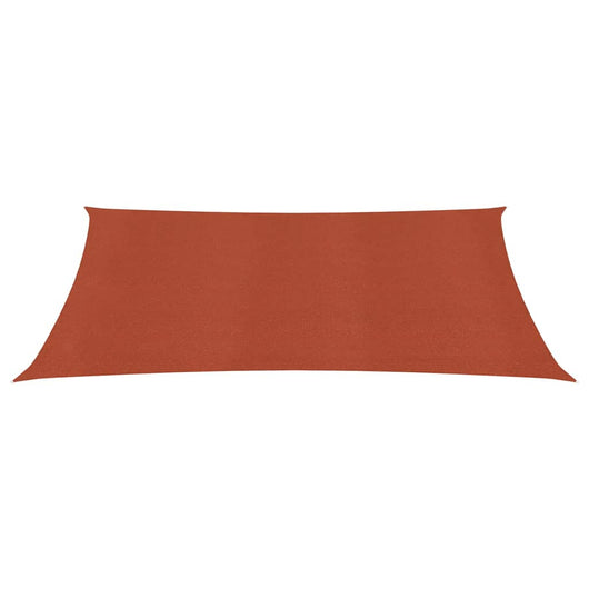 Vela in tessuto per ombrellone 160 g/m² terracotta 2,5 x 4,5 m HDPE 02_0009339