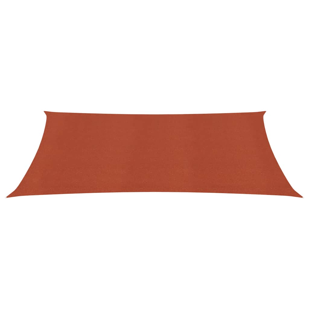 Vela ombreggiante 160 g/m² terracotta 3 x 4,5 m HDPE 02_0009348