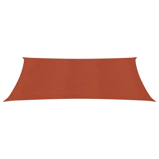 Vela ombreggiante 160 g/m² terracotta 3 x 4,5 m HDPE 02_0009348