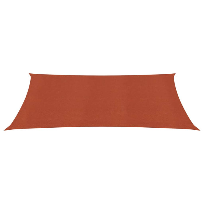 Vela ombreggiante 160 g/m² terracotta 3 x 4,5 m HDPE 02_0009348