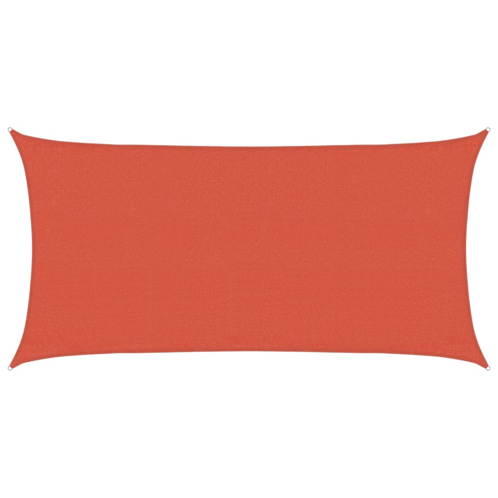 Vela Parasole 160 g/m² Terracotta 3x6 m in HDPE