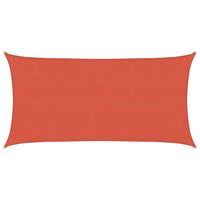 Vela Parasole 160 g/m² Terracotta 3x6 m in HDPE